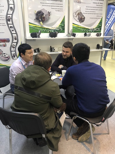 百特电机参加俄罗斯五金工具展